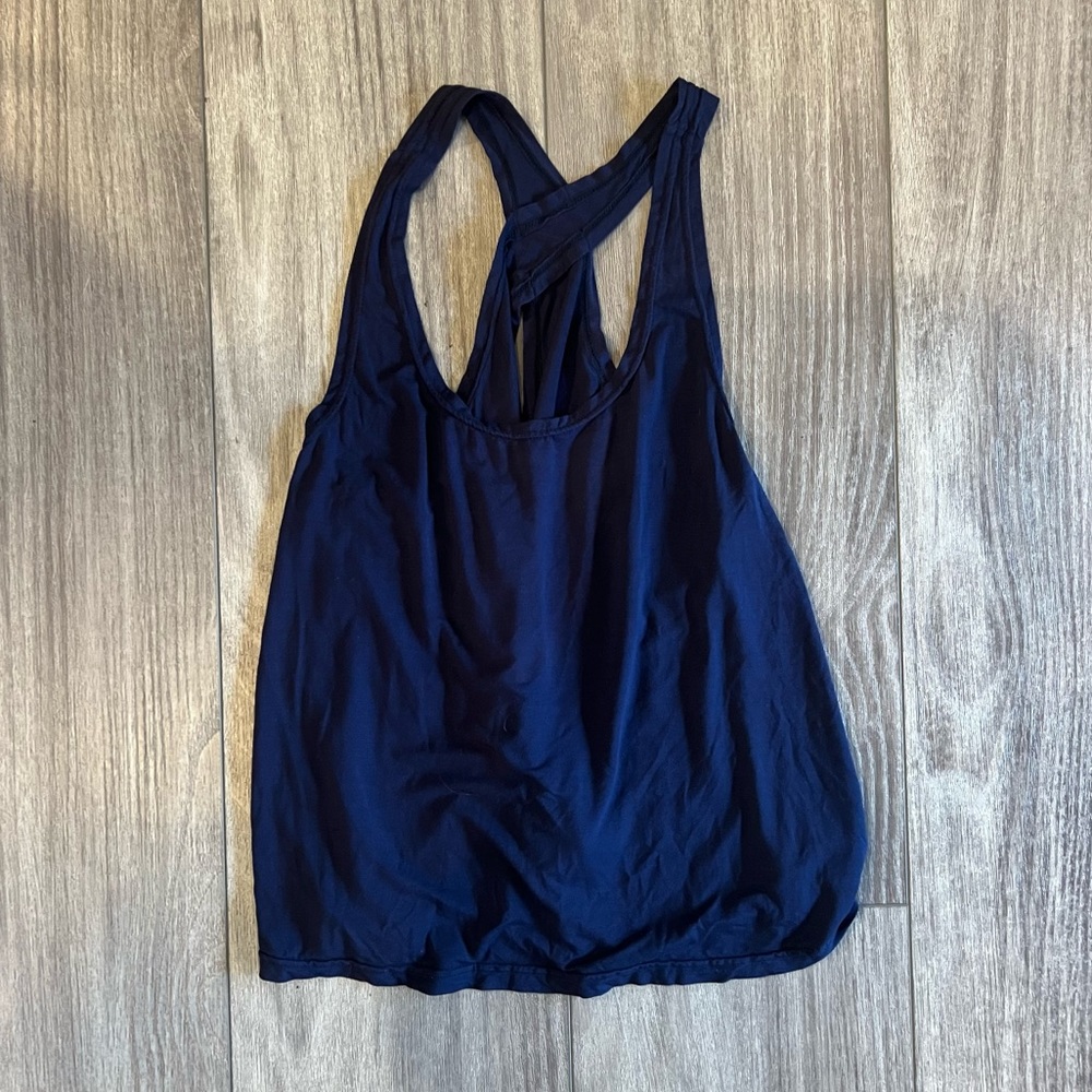 Born Primitive Bamboo Convertible Tank (Navy) - size small